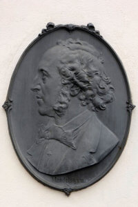 Mendelssohn Bartholdy Relief am Mendelssohn-Haus in Leipzig Mendelssohn Bartholdy Relief am Mendelssohn-Haus in Leipzig