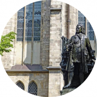 Johann Sebastian Bach - Statue Leipzig